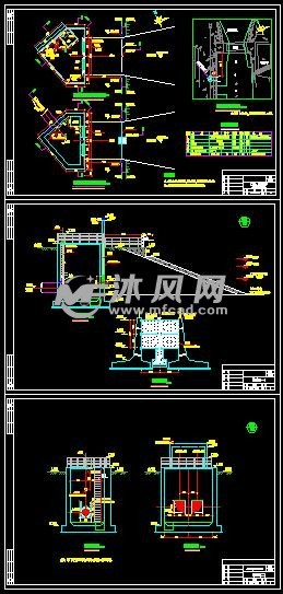 6万吨湖水取水预处理水厂工艺施工图