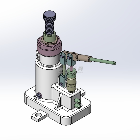 液压机设计建模