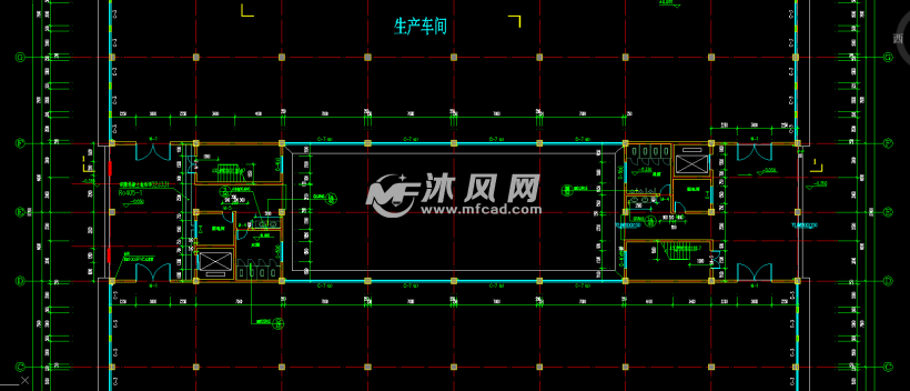 新能源电池电机电控厂房布置图