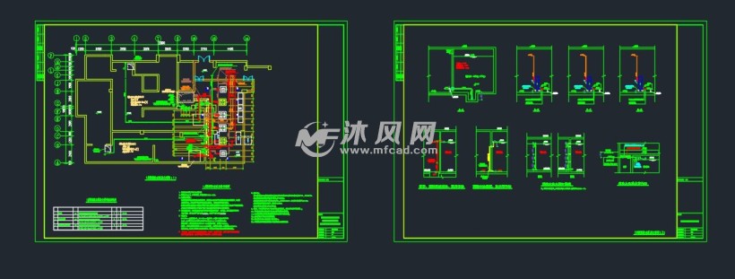 大型住宅小区给排水施工图