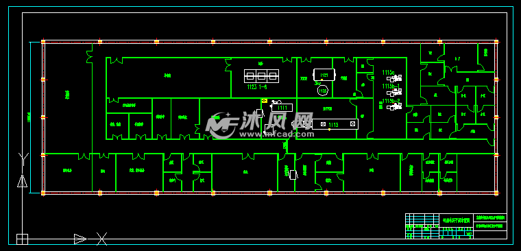 针剂车间平面布置图