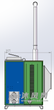 5ls-410生物质热风炉-换热压力容器图纸-沐风网