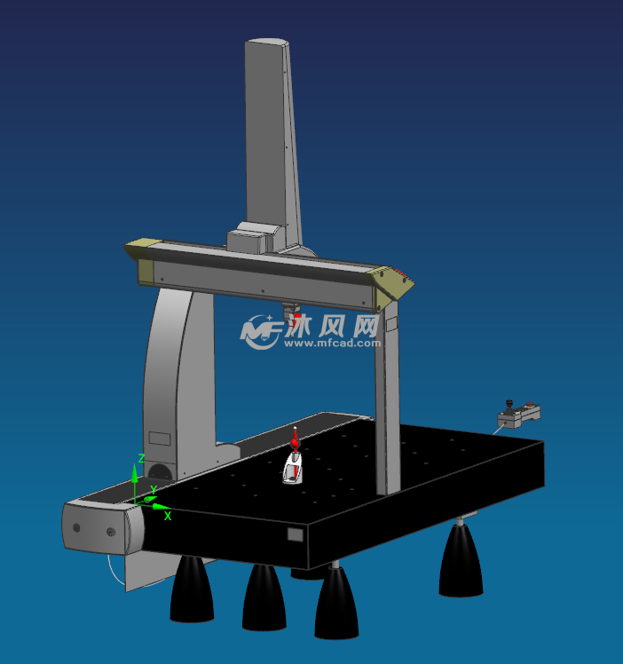 三坐标测量机3d设计