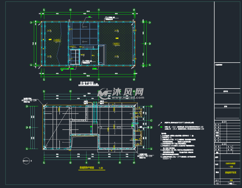 某生态住宅示范楼电气图纸