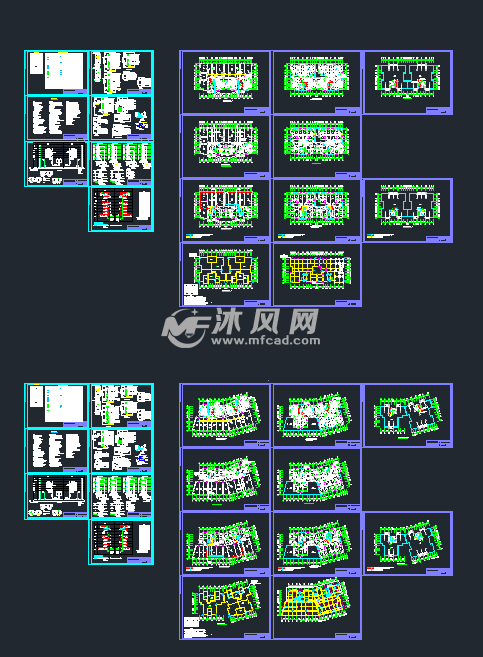 二类高层建筑电气强弱电电气施工图