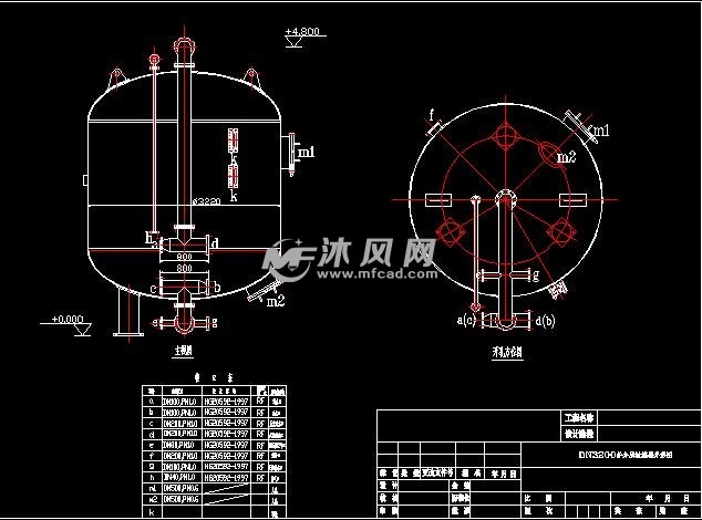 设计产水量为200t/h,工艺流程为多介质过滤器 活性炭过滤器 一级反