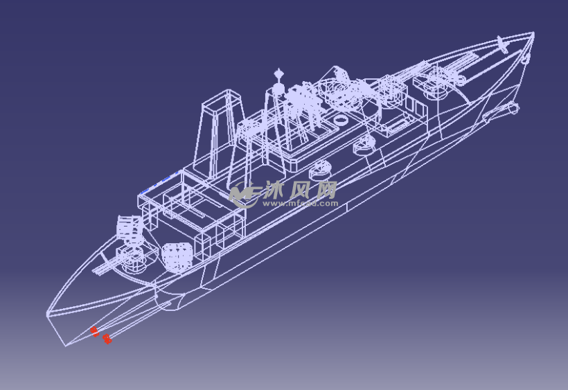 舰船参考模型 - 海洋船舶图纸 - 沐风网