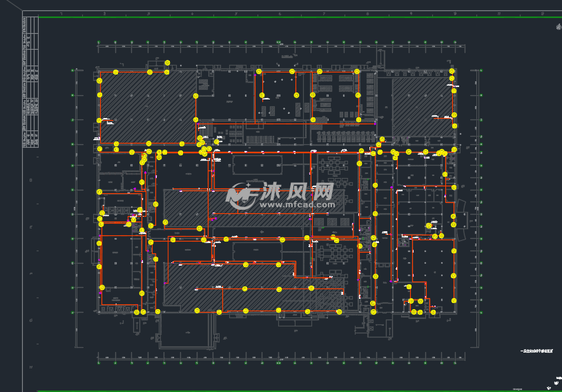 一层应急照明平面布置图