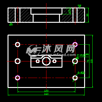 压件冲压模具冲裁模设计