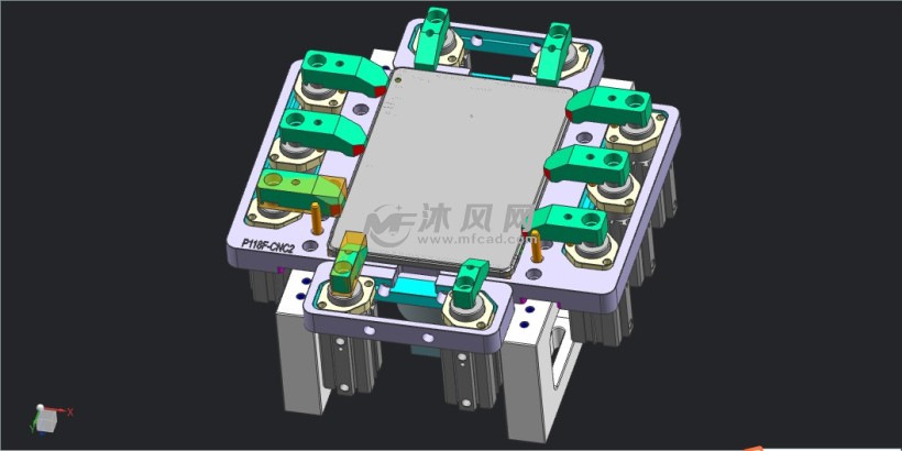 p118f-cnc2平板电脑外壳夹具