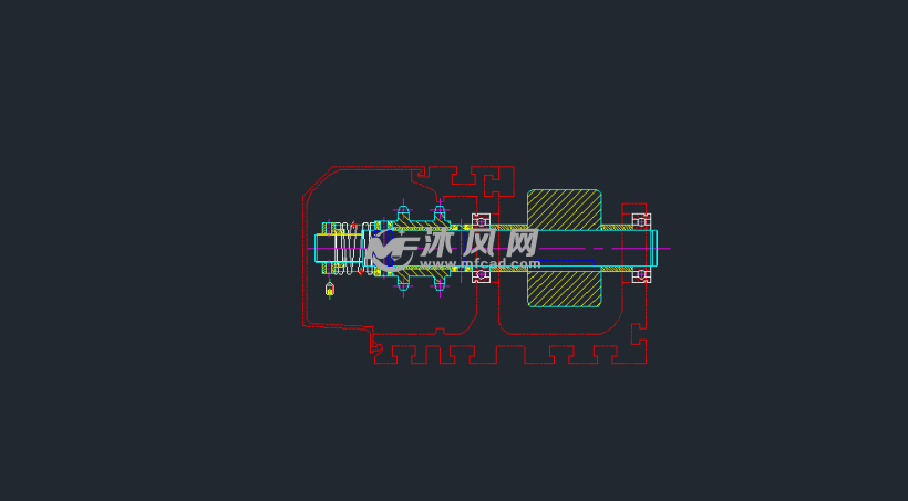 滚轮整体结构