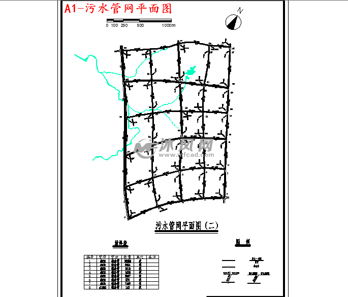 某经济开发区排水工程设计- 设计方案图纸 - 沐风网