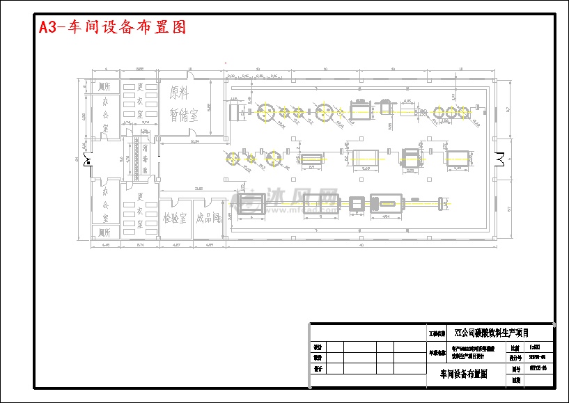 a3-车间设备布置图