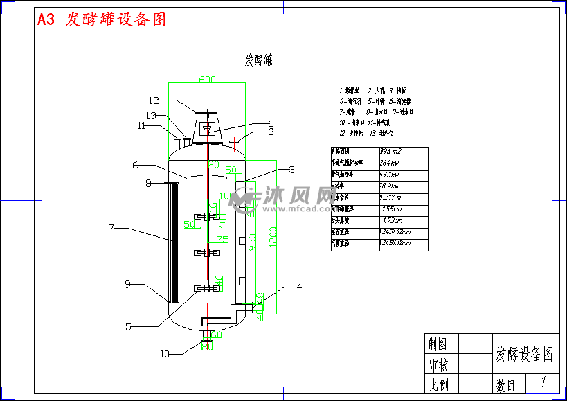 a3-发酵罐设备图