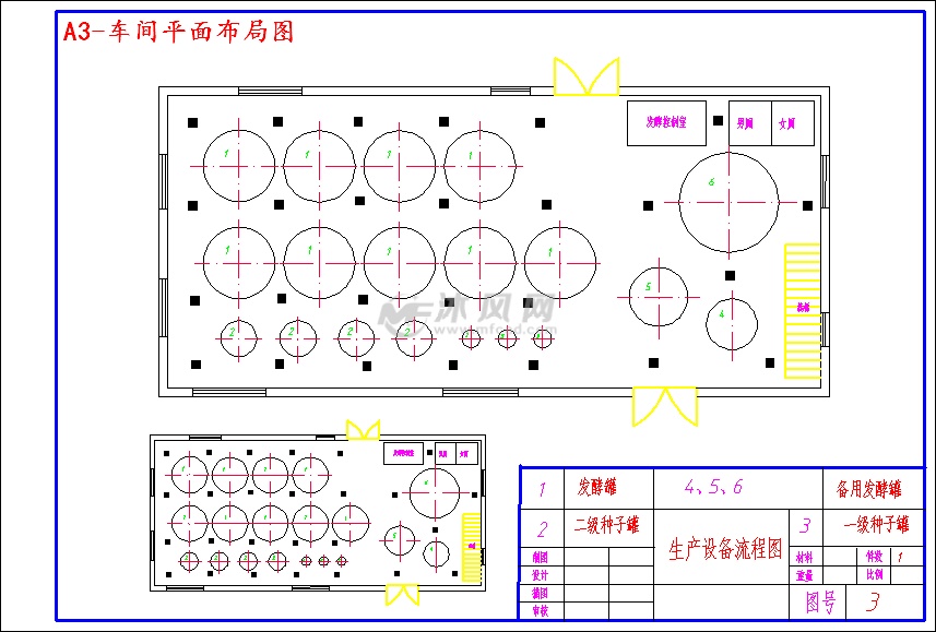 a3-车间平面布局图