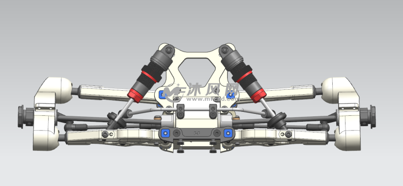 双横臂前悬架结构