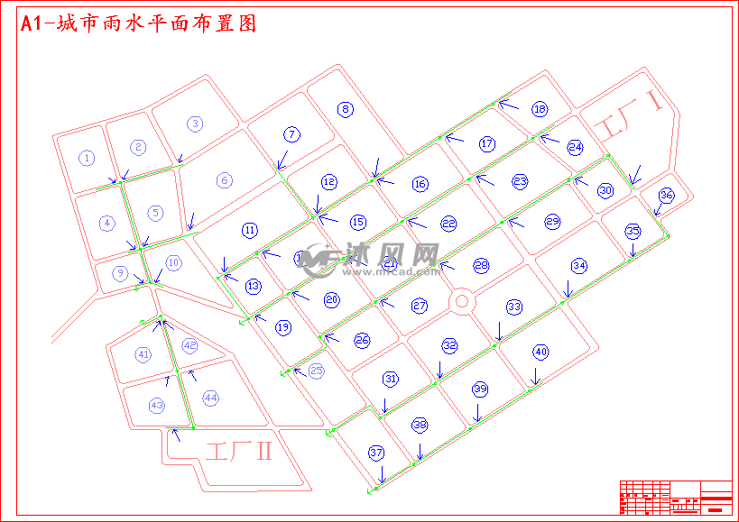 某城镇排水管网初步设计