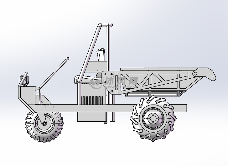小型拖拉机结构