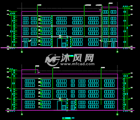 厂房立面图