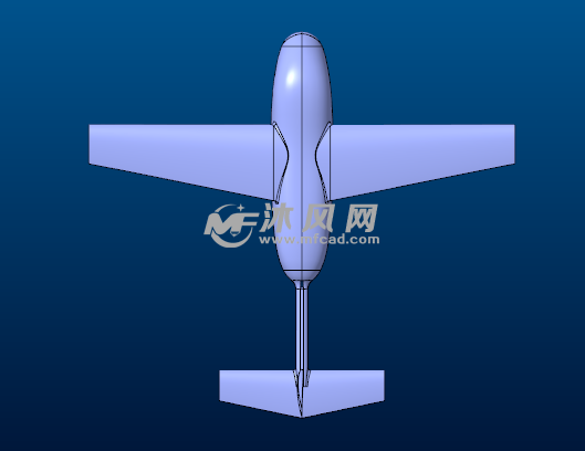 固定翼无人机 - 航空航天图纸 - 沐风网