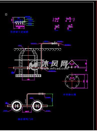 直径12米深5米的排泥井结构图