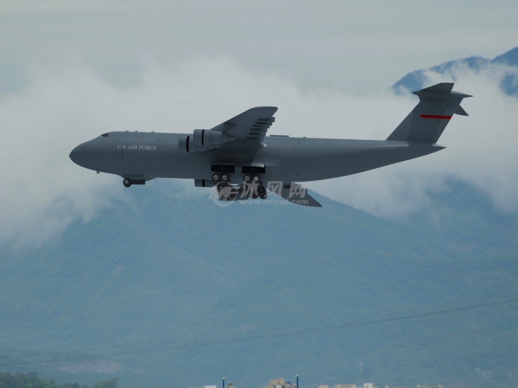 c-5运输机(英文:c-5,代号:galaxy,译文:银河,通称:洛克希德c