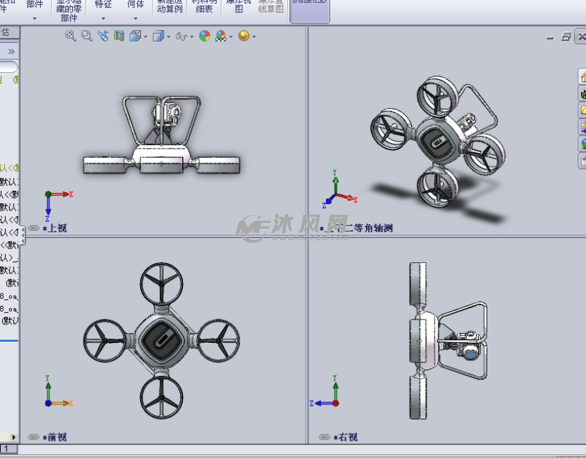 无人机(拍摄)设计模型