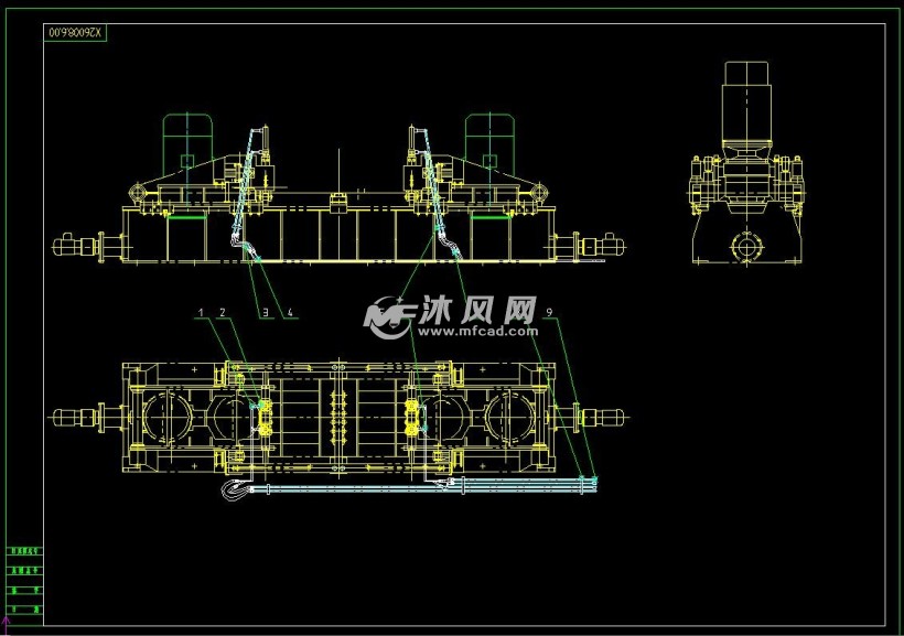 铣边机设计图纸