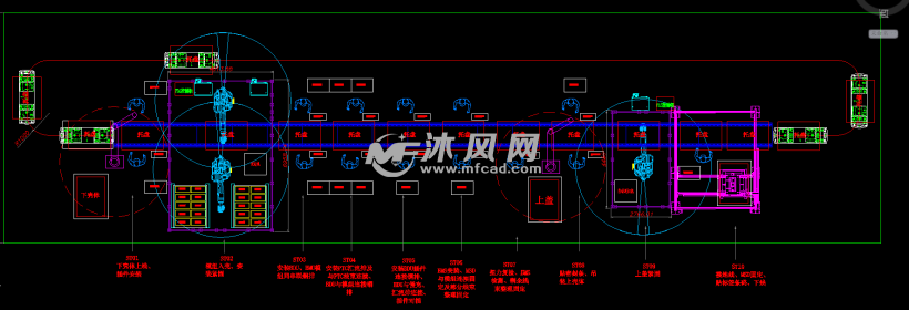 新能源半自动pack线layout