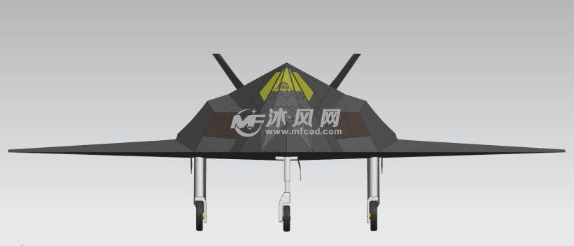 f117夜莺隐身飞机模型