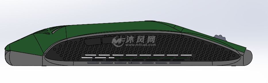 冰风扇游戏鼠标旁侧视图