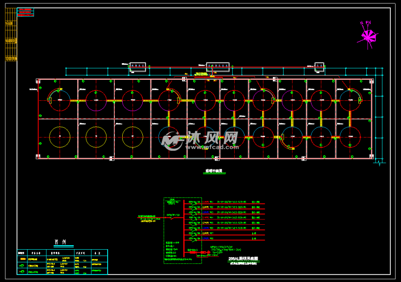 企业化工储罐区电气图纸