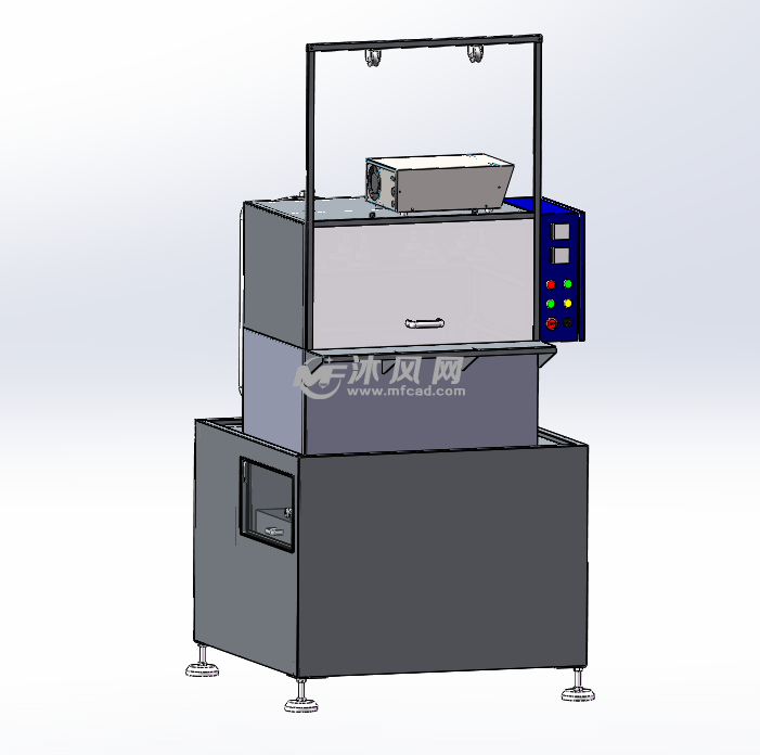 超声波清洗机3d设计