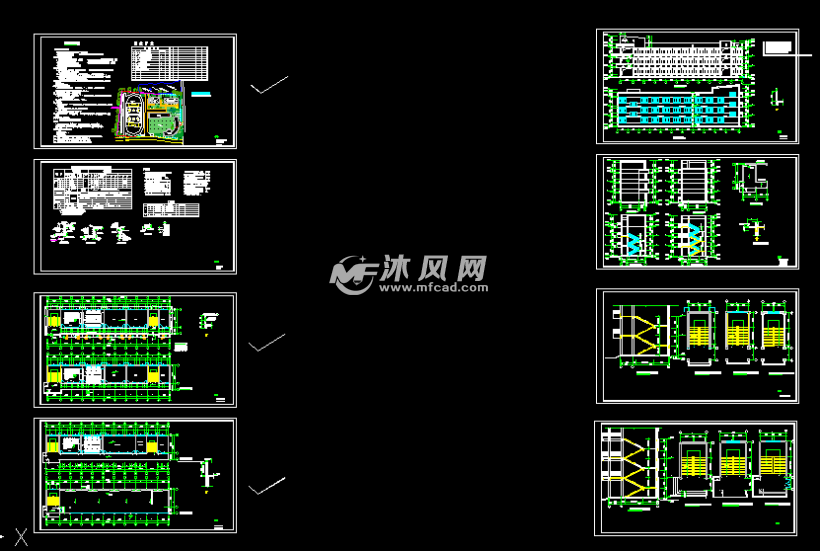 某三层希望小学教学楼建筑施工图