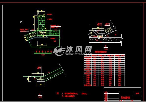 水垦堤坝结构断面图