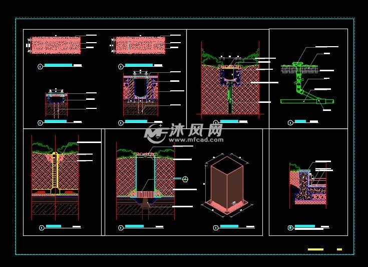 景观排水施工做法详图