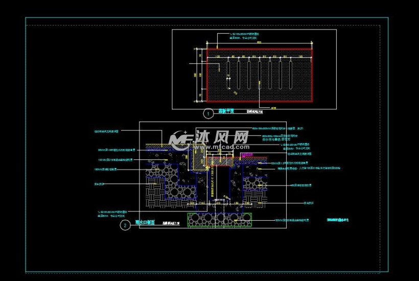 景观排水施工做法详图