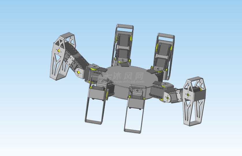 模型库 机器人模型 工业机器人 免费发布设计需求,沐风签约设计师帮您