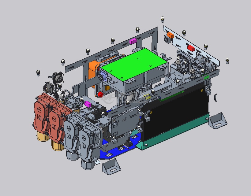 电动车高压配电箱