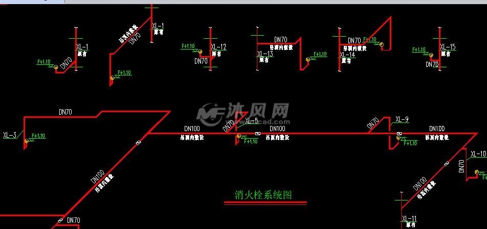 消火栓系统图