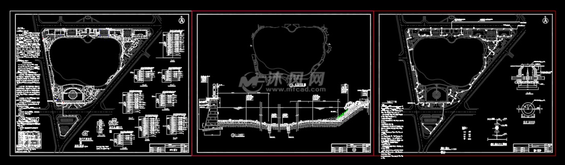 某人工湖规划设计(给排水和照明)