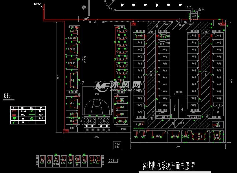 临建平面布置图及节点详图