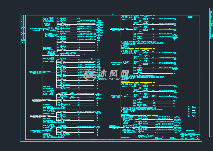 配电箱系统图