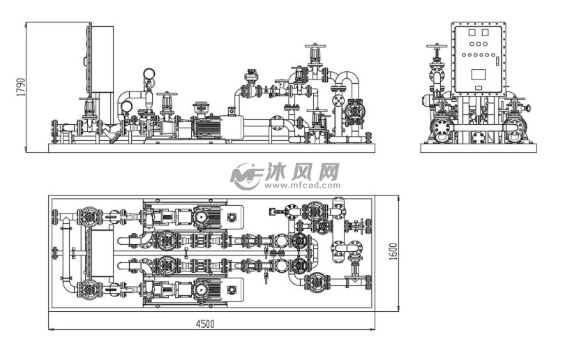 其他机械设备          变频恒压供水装置主机采用进口变频调速器