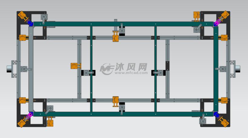 hs5zt办公桌台焊接工装