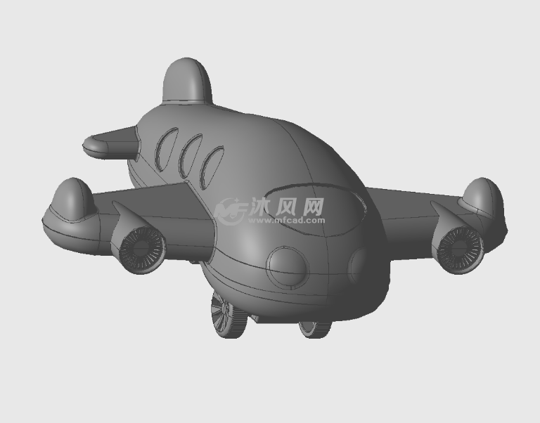 玩具飞机正面图玩具飞机侧面图玩具飞机背面图纸参数图纸id 1002148