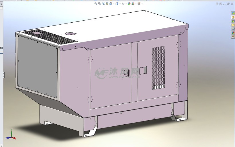 k4100d经济实用型西电款柴油发电机组