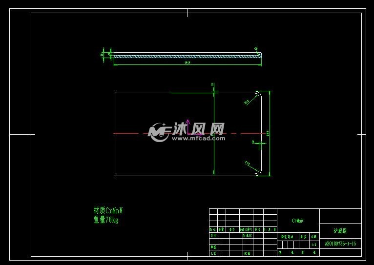 30kw国标箱式电阻炉 - 换热压力容器图纸 - 沐风网