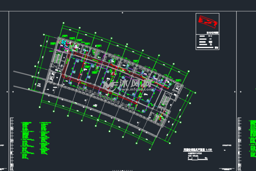 科技馆vrv空调系统设计施工图纸- 暖通图纸 - 沐风网