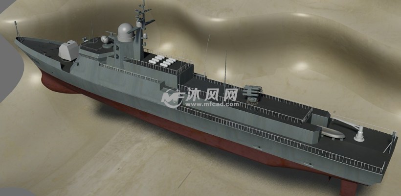 俄罗斯22800型轻型护卫舰模型文件